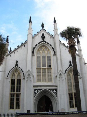 "Historic" Huguenot Church. Church org dates to 1681,, Charleston 2009